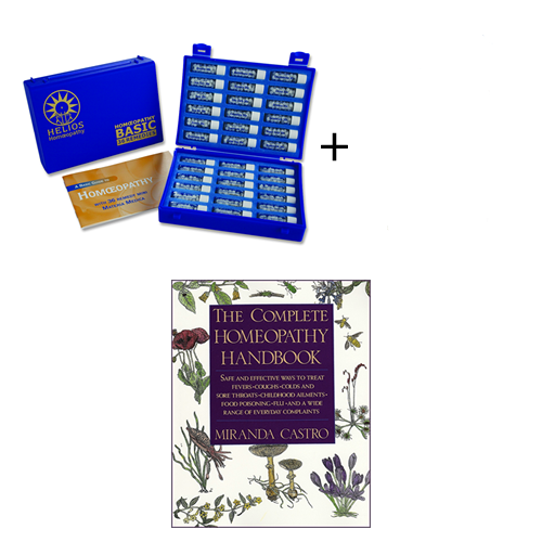Homeopathic Deluxe Remedy Kit and Handbook
